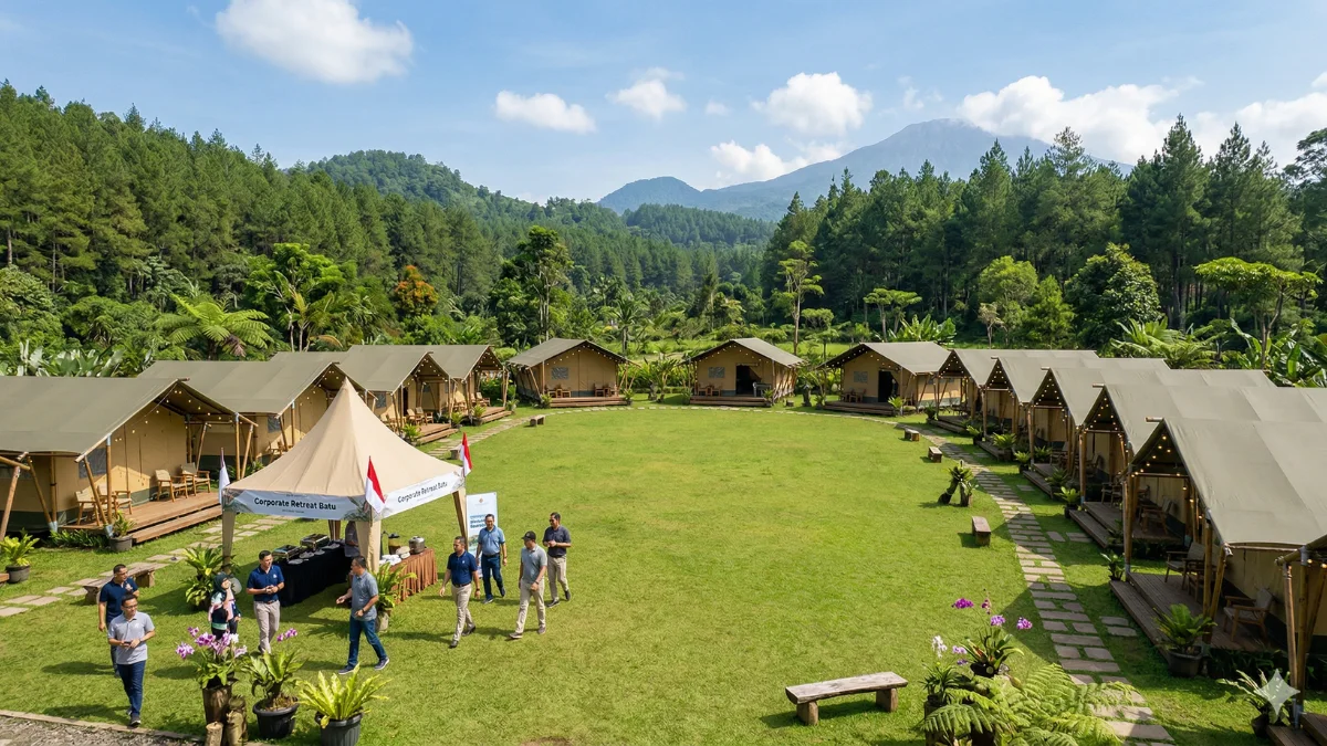 Rekomendasi Tempat Glamping Terbaik Di Batu Untuk Gathering Tahunan