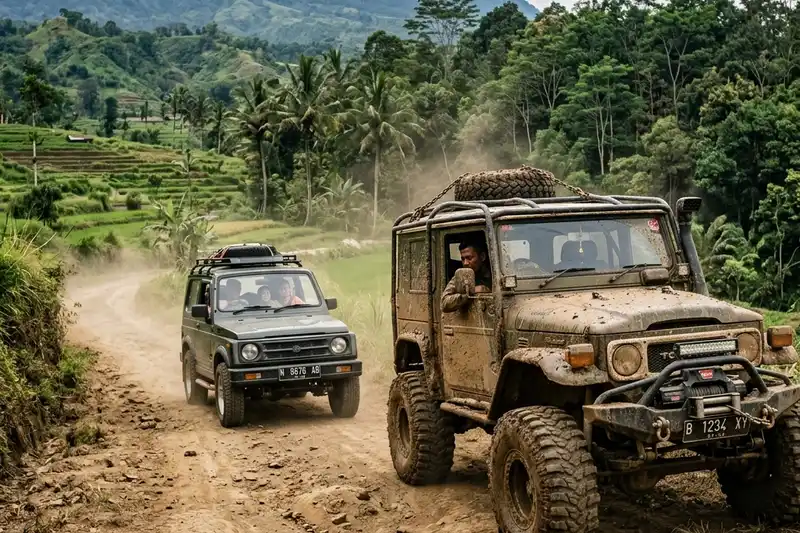 Perbandingan Wisata Offroad Lokal dan Ekstrem