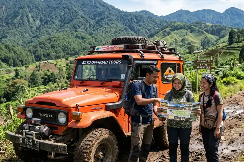 Ciri dan Tingkat Kesulitan Jalur Offroad Ekstrem