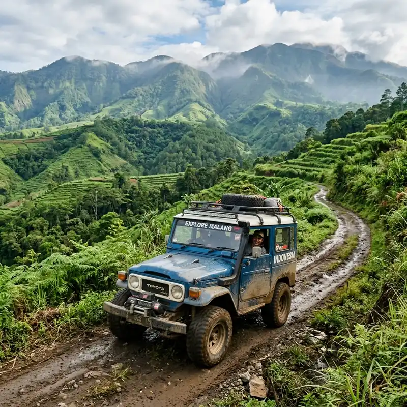Ilustrasi Offroad Malang