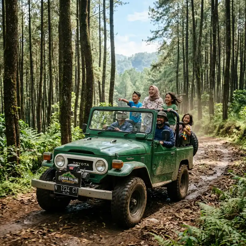 Harga dan Paket Jeep Coban Talun Terbaru