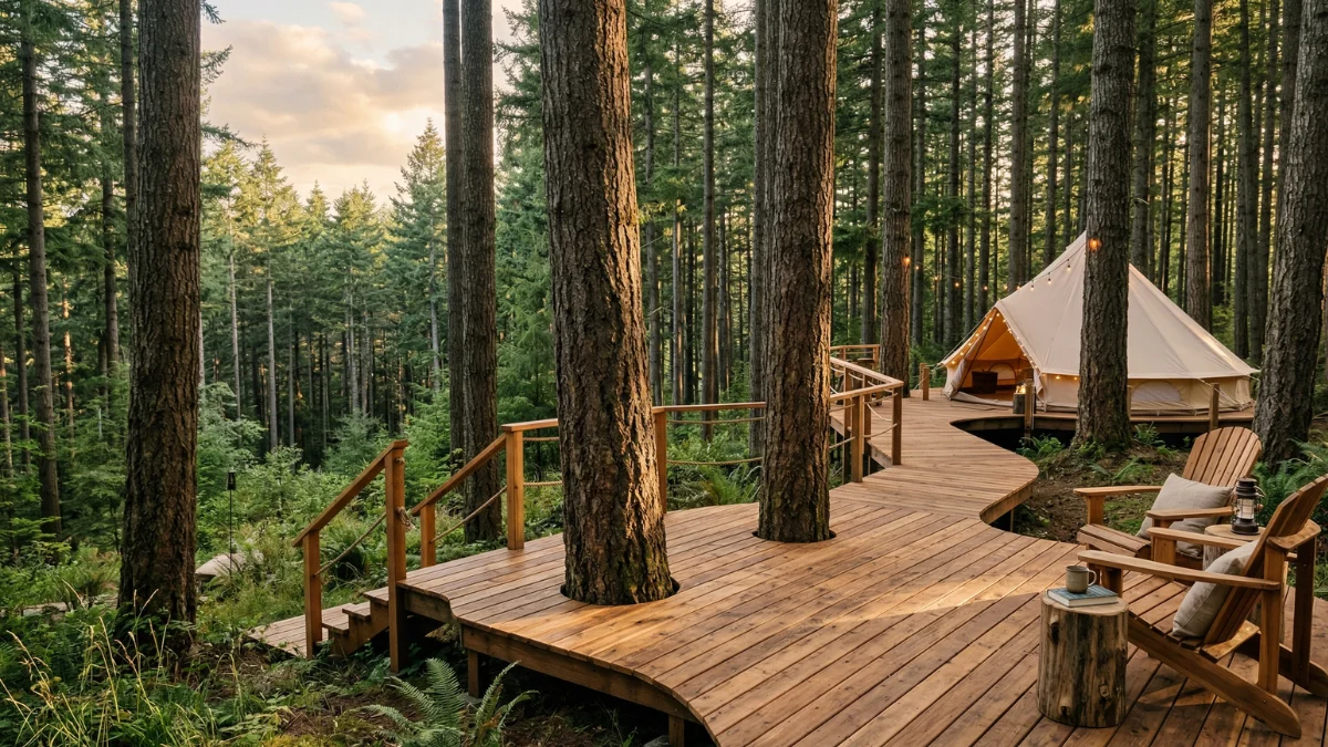 Destinasi Glamping Terbaru Viral di Media Sosial