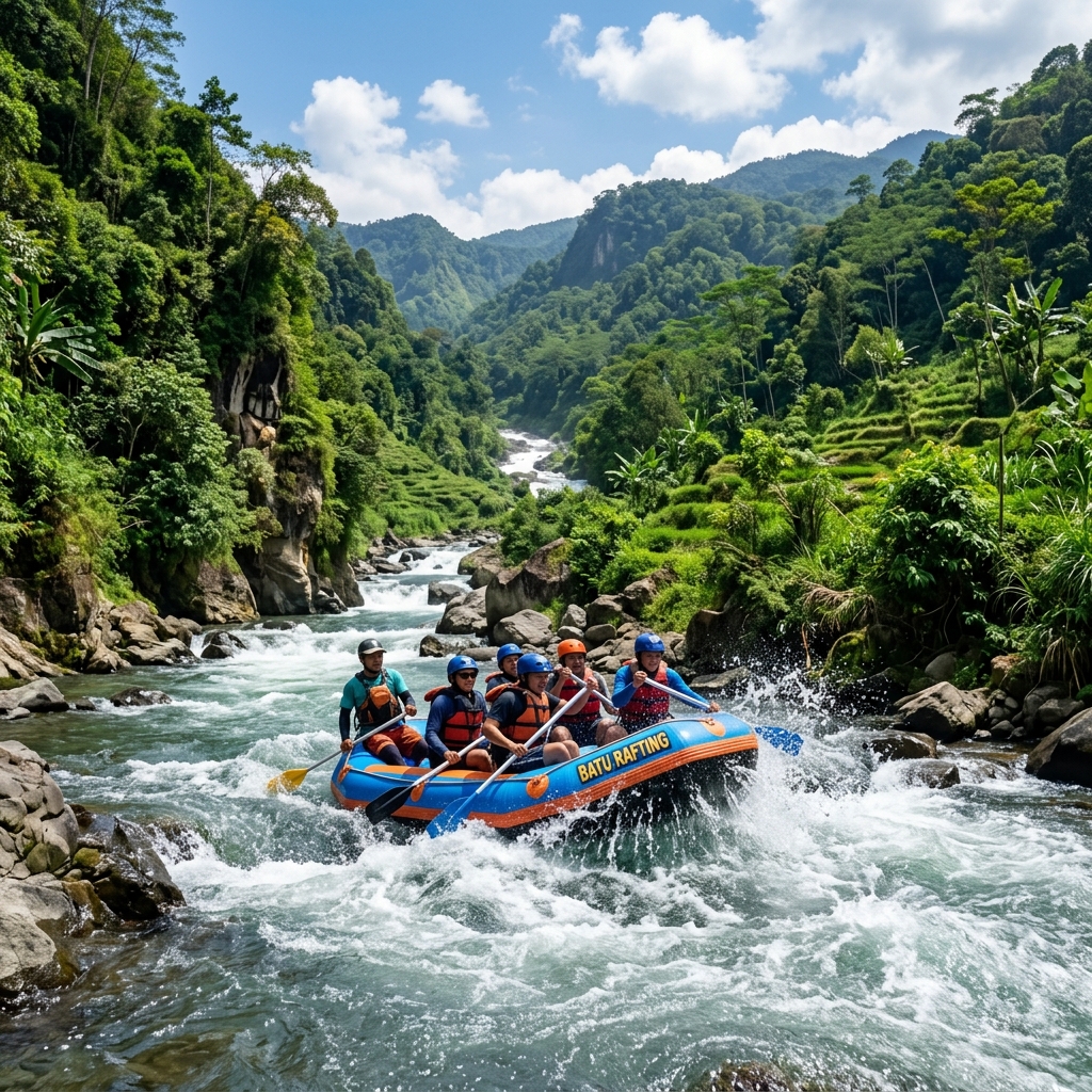 Rekomendasi Lokasi Rafting Terbaik di Batu Malang 2026