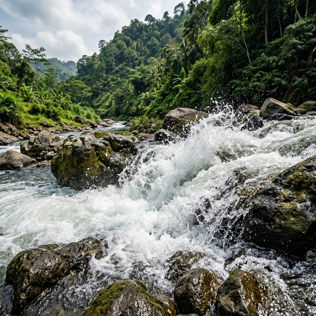 Sungai Rafting Kasembon Batu Malang