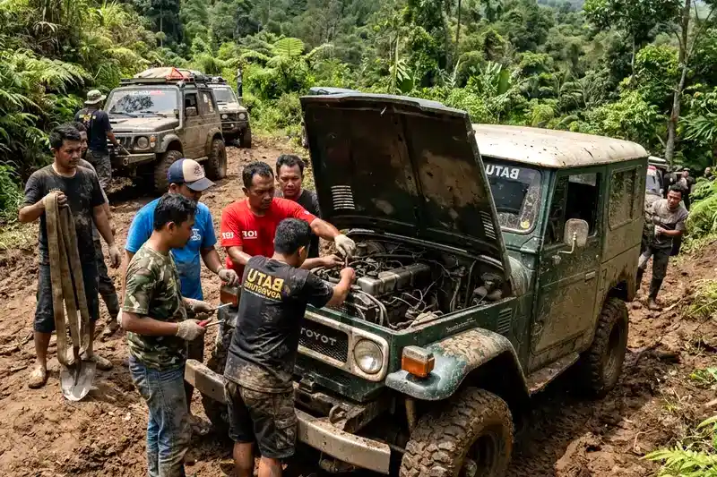 Manfaat Psikologis Offroad Hutan bagi Kesehatan Mental