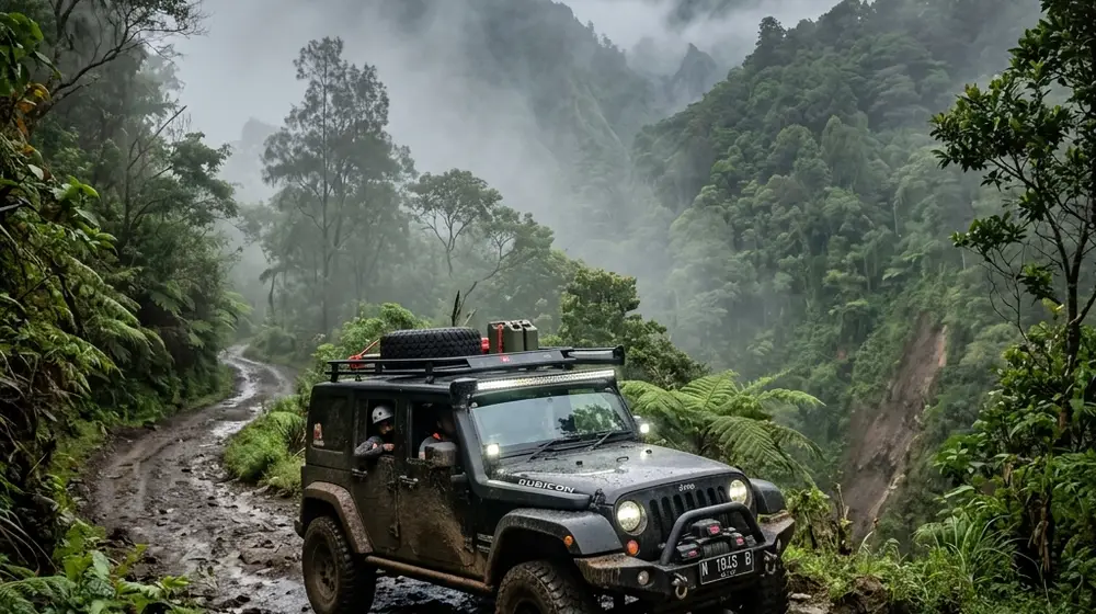 Keseruan Offroad di Malang