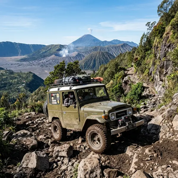 Pemandangan Offroad di Malang