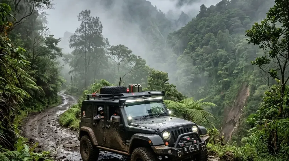 Perbandingan SUV dan Pickup 4x4 di Jalur Pegunungan