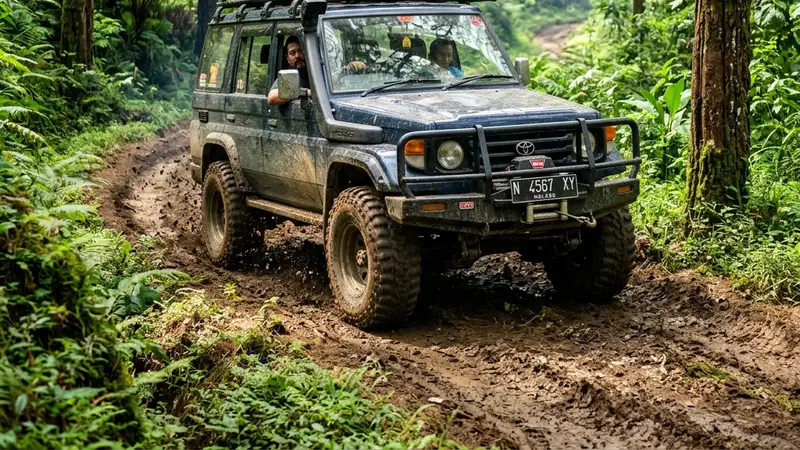 Kondisi Fisik Offroad Bromo