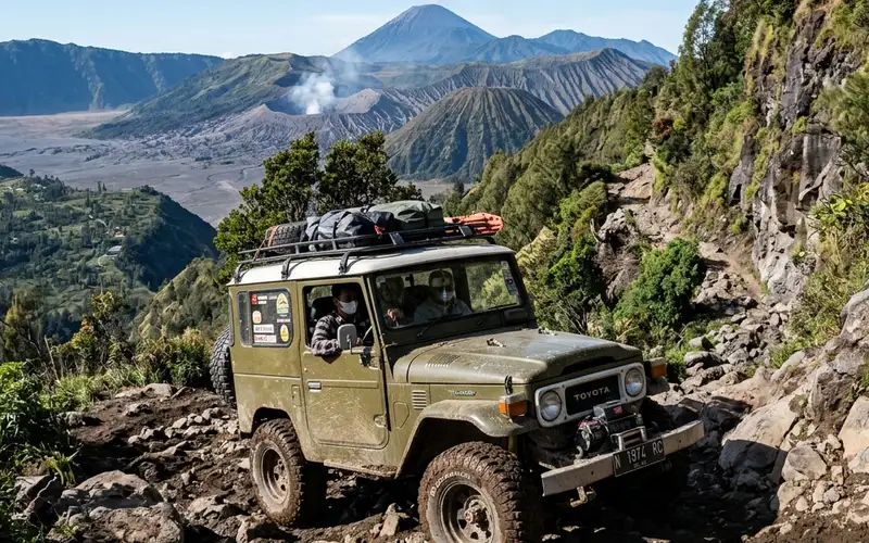 Pemandangan perlengkapan Offroad di Indonesia