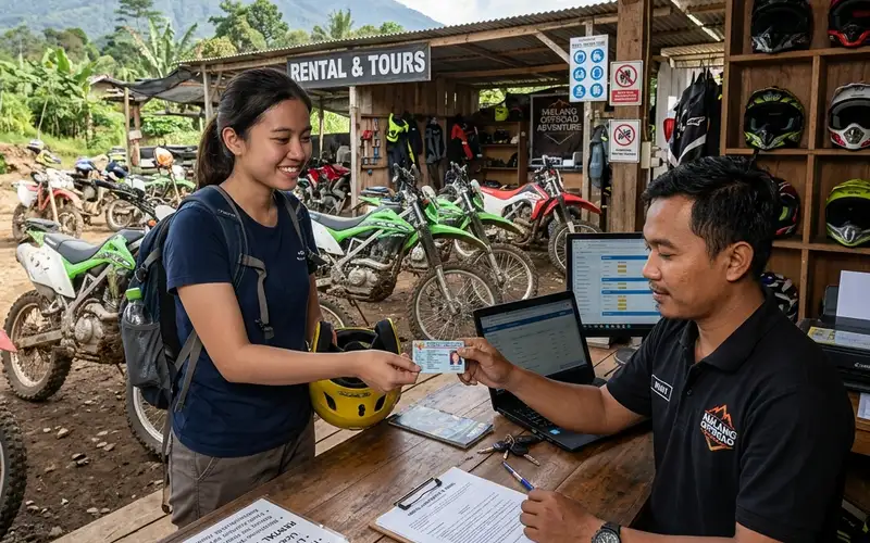 Prosedur dan Syarat Sewa Motor Trail di Batu