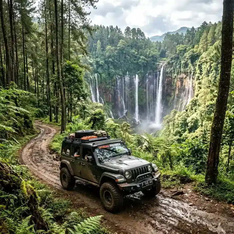 Sensasi Offroad Hutan sebagai Cara Efektif Melepas Stres