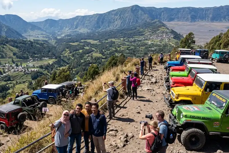 Wisata Offroad Malang di Pegunungan